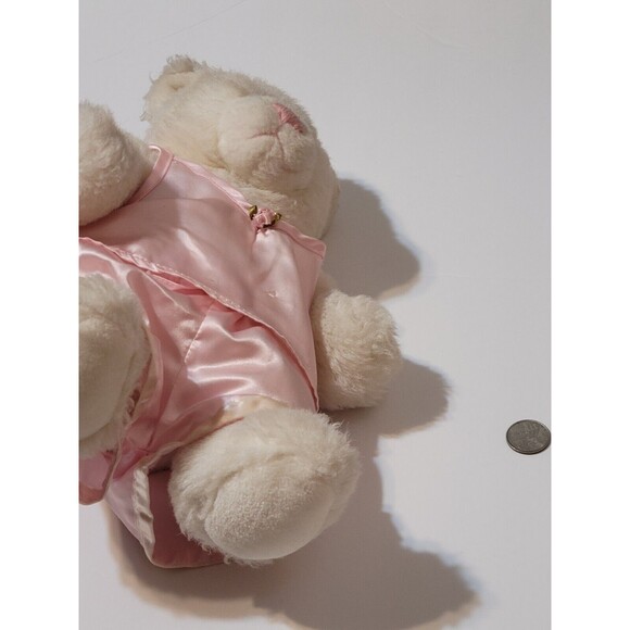 Build-A-Bear White Teddy Bear With Authentic Pink Outfit Plush 13" Stuffed Toy - Picture 9 of 12